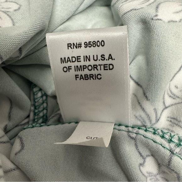 Kiyonna Green Floral Long Sleeve Dress size 1X - Picture 9 of 11